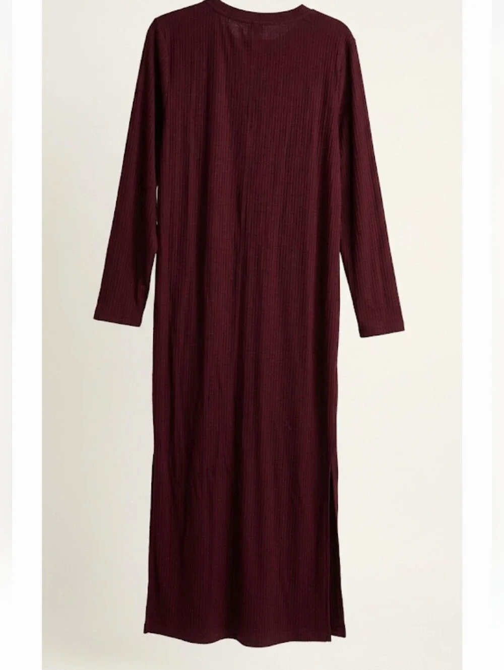 Universal Standard Geneva Crew Neck  Asymmetrical Dress in Jam Size Small =14W - Picture 6 of 12